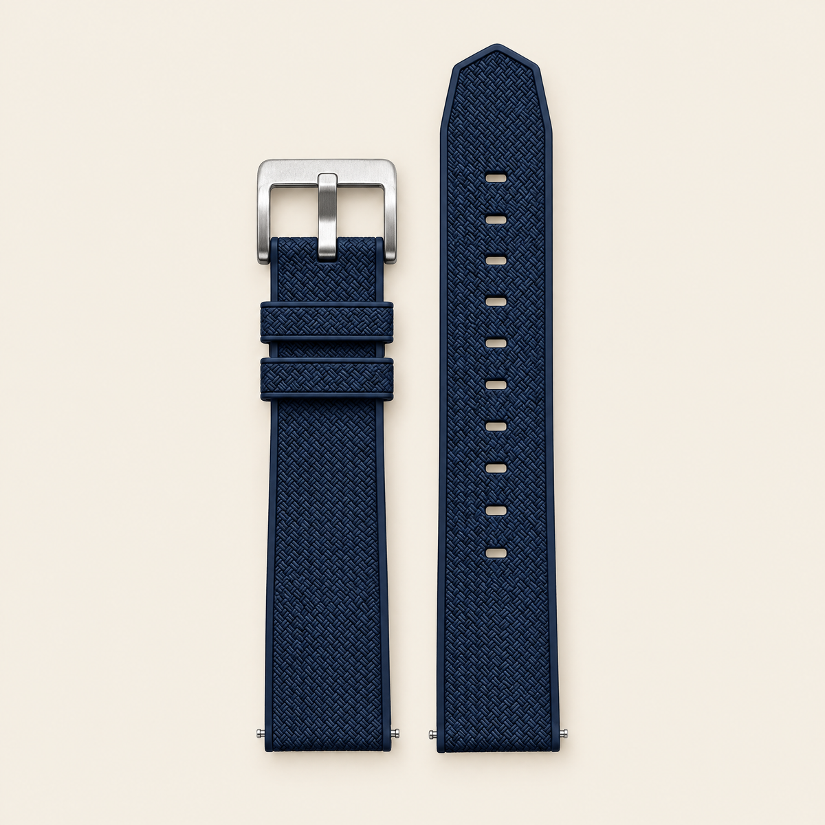 The FKM Dive Strap — Navy